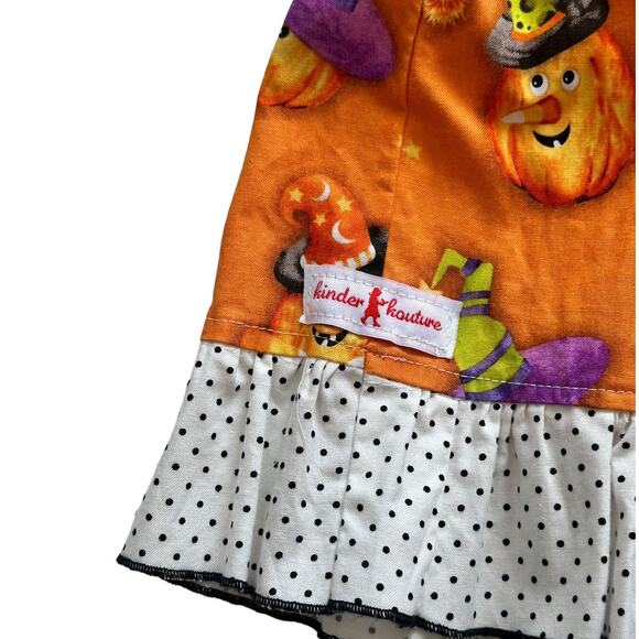 Girls Halloween Ruffle Dress Size 3 NWOT - Picture 6 of 6